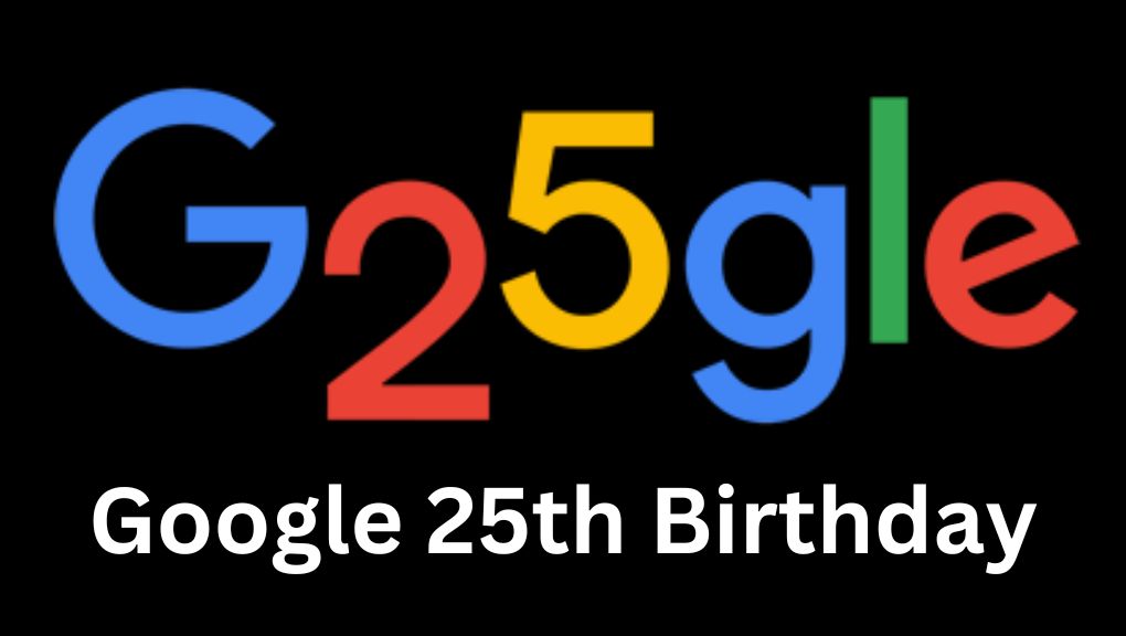 Google 25th Birthday