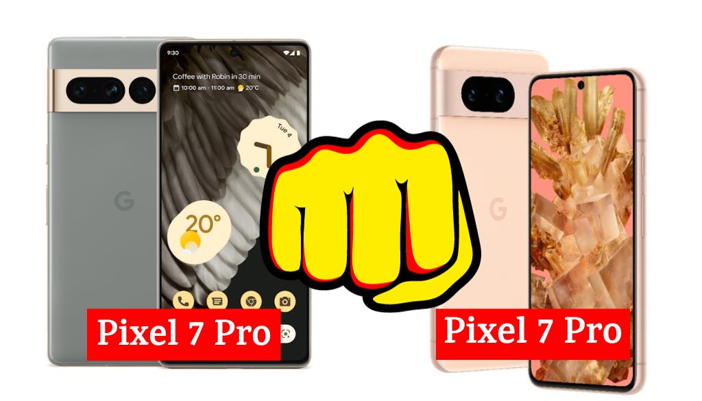 Google Pixel 8 Pro vs Pixel 7 Pro