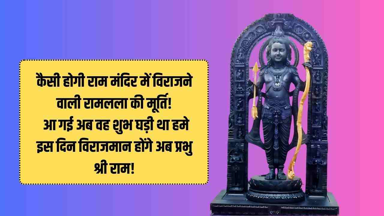 Ram Mandir murti