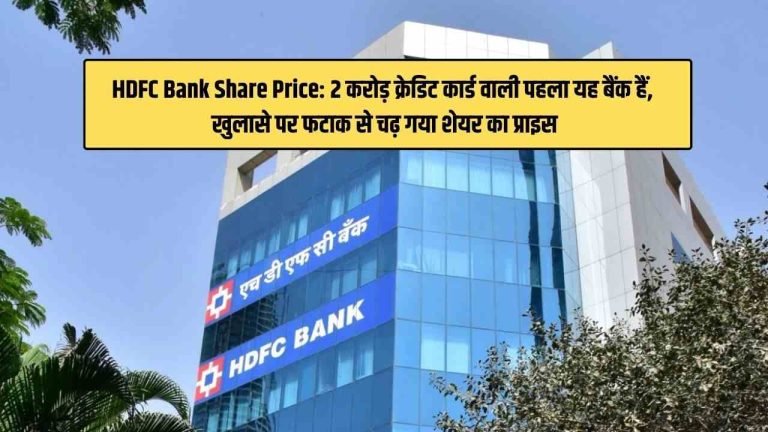 HDFC Bank Share Price